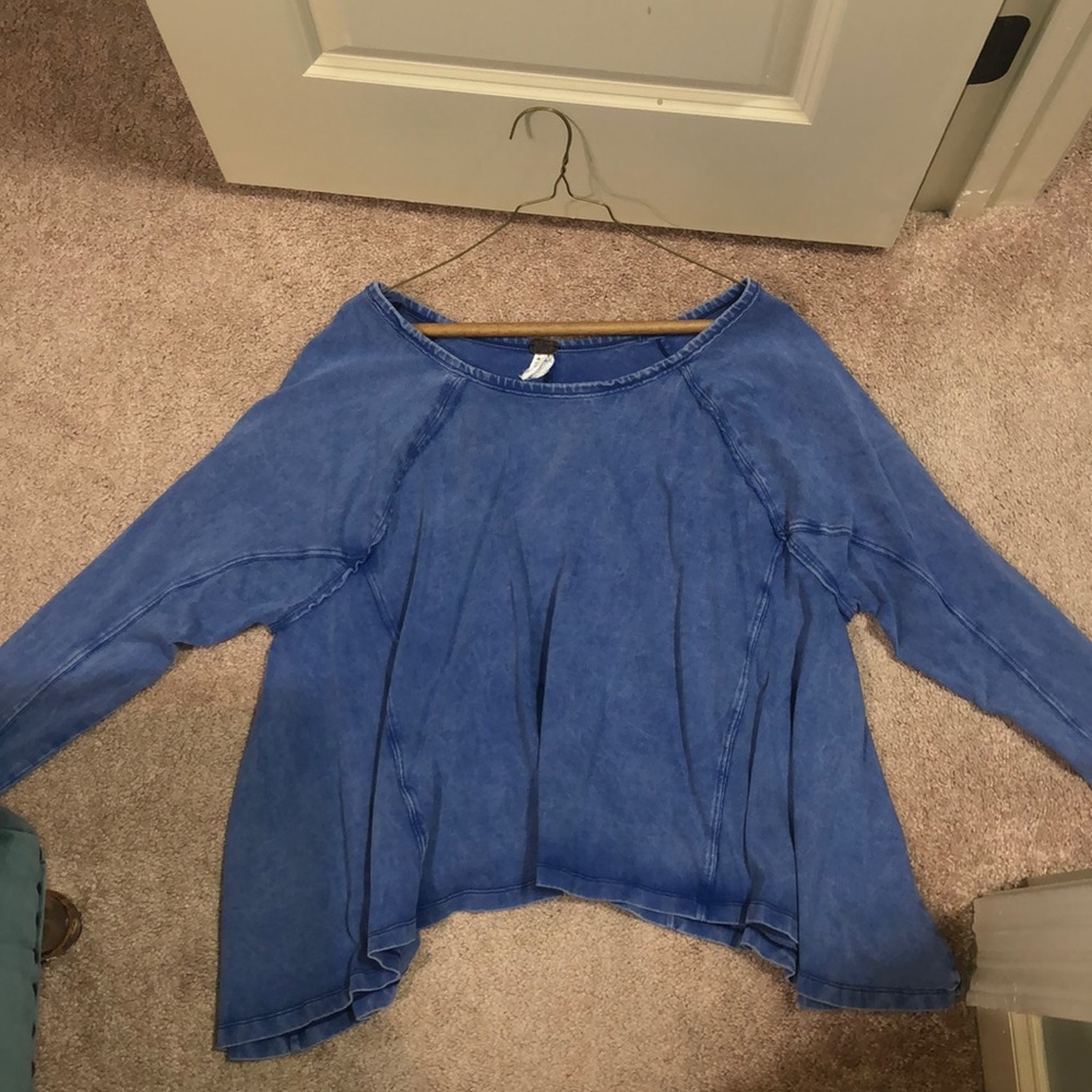 free people long sleeve tee